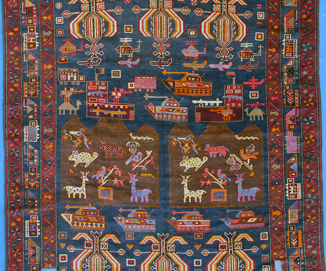 For sale: Afghan War Rug or Conflict Carpet