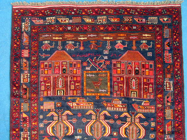 For sale: Afghan War Rug or Conflict Carpet