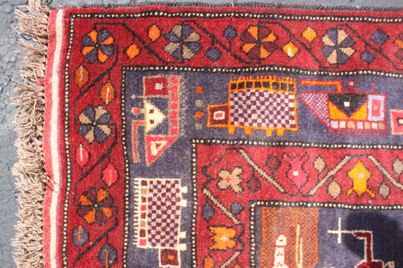 For sale: Afghan War Rug or Conflict Carpet