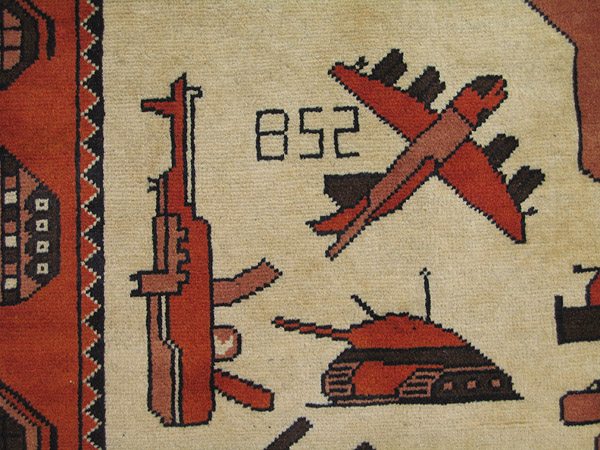 For sale: Afghan War Rug or Conflict Carpet