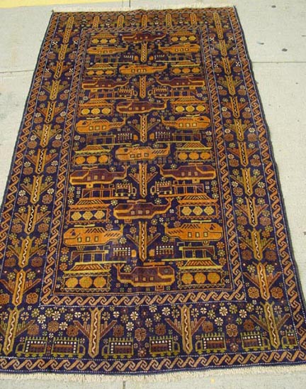 Hand woven carpet from Afhanistan for sale