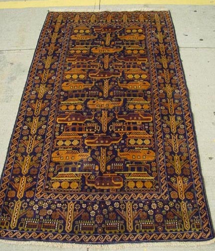 For sale: Afghan War Rug or Conflict Carpet