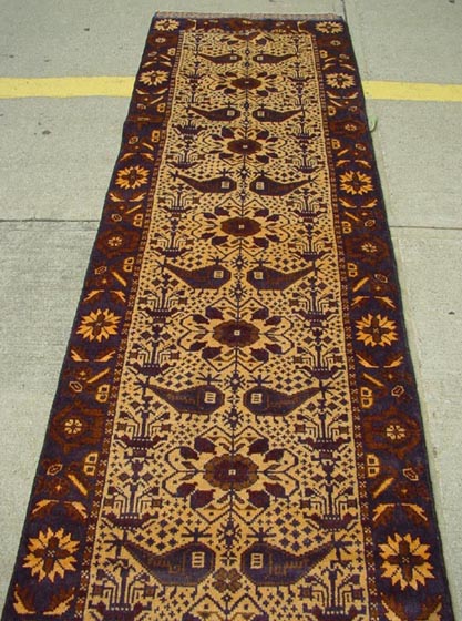 Hand woven carpet from Afhanistan for sale