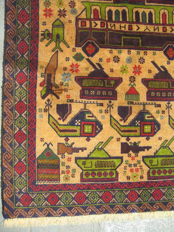 For sale: Afghan War Rug or Conflict Carpet