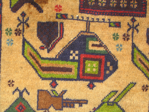 For sale: Afghan War Rug or Conflict Carpet