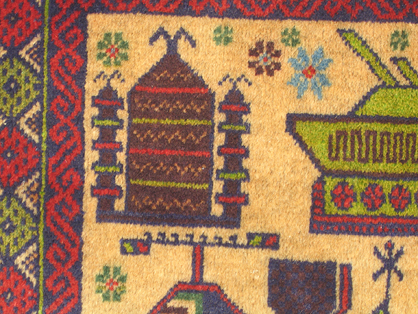 For sale: Afghan War Rug or Conflict Carpet