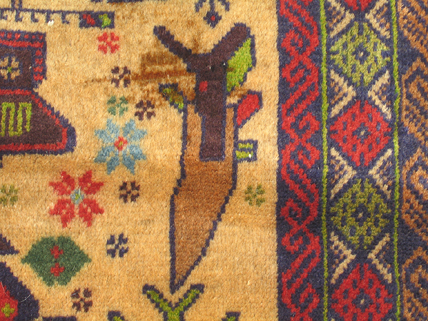 For sale: Afghan War Rug or Conflict Carpet