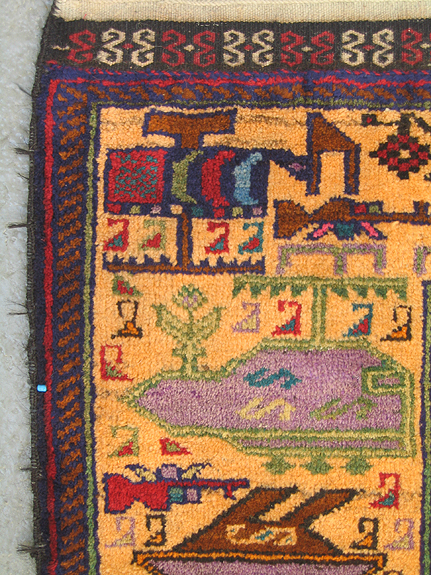 For sale: Afghan War Rug or Conflict Carpet