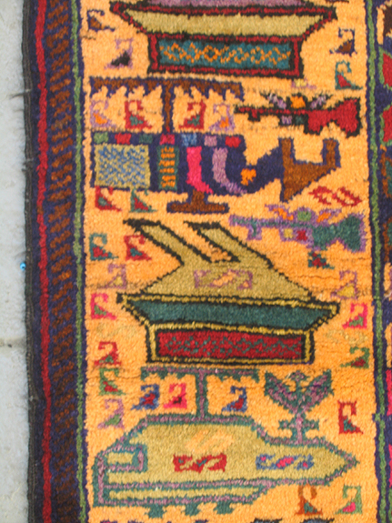 For sale: Afghan War Rug or Conflict Carpet