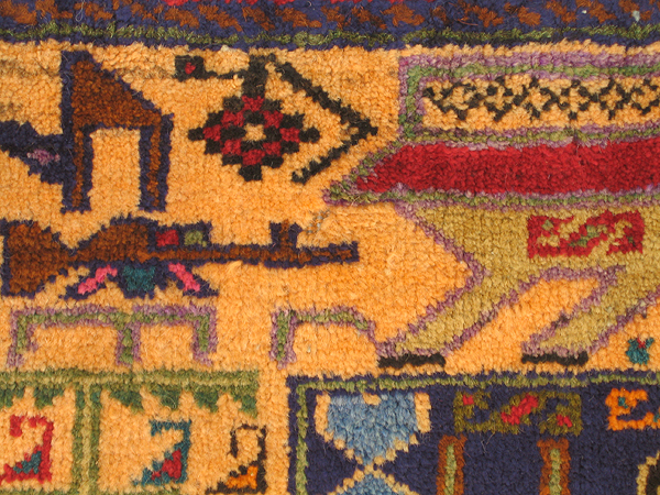 For sale: Afghan War Rug or Conflict Carpet