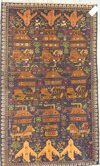 For sale: Afghan War Rug or Conflict Carpet