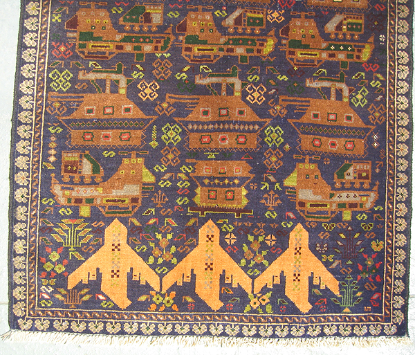 For sale: Afghan War Rug or Conflict Carpet