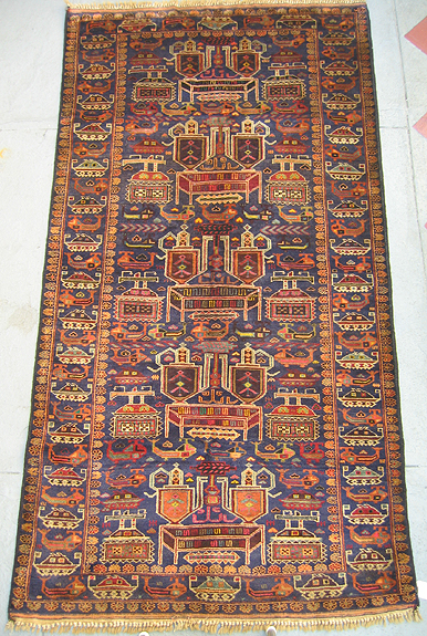 Hand woven carpet from Afhanistan for sale