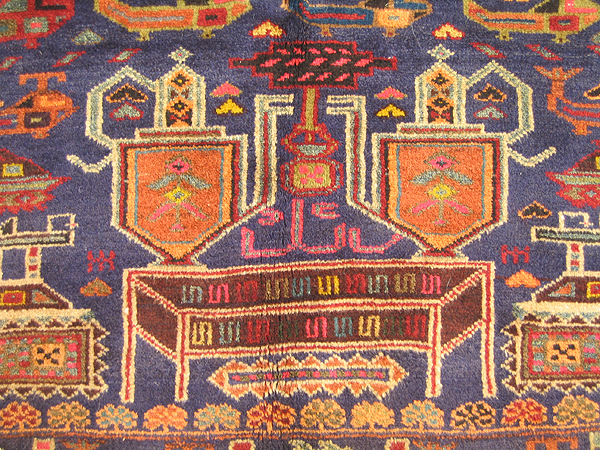 For sale: Afghan War Rug or Conflict Carpet