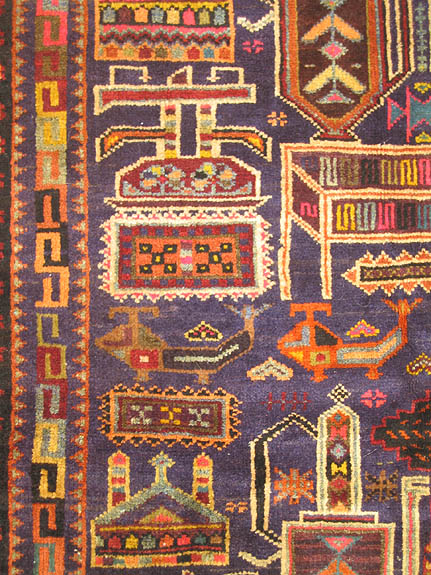 For sale: Afghan War Rug or Conflict Carpet