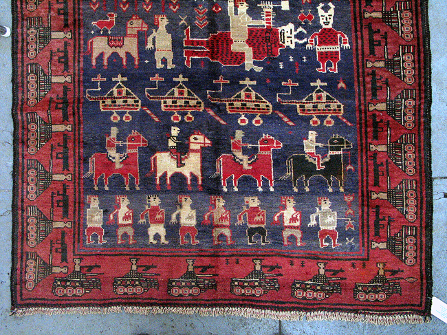 For sale: Afghan War Rug or Conflict Carpet