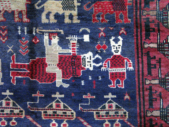 For sale: Afghan War Rug or Conflict Carpet