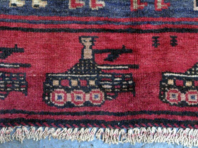 For sale: Afghan War Rug or Conflict Carpet