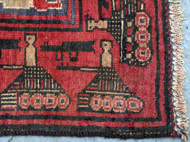 For sale: Afghan War Rug or Conflict Carpet