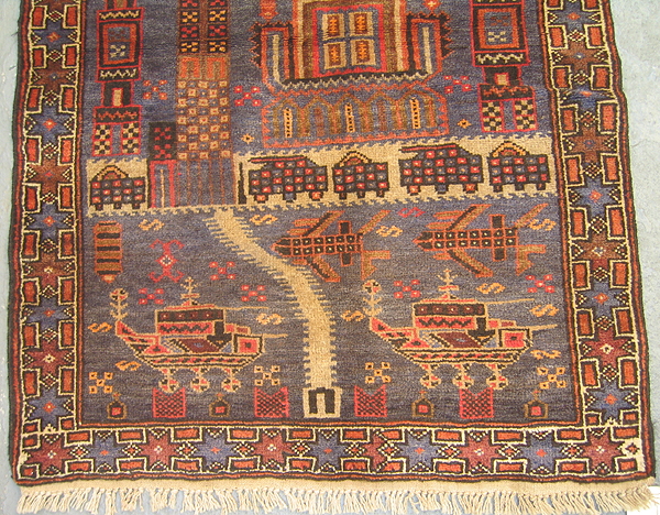 For sale: Afghan War Rug or Conflict Carpet