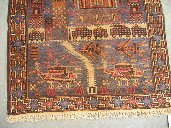 For sale: Afghan War Rug or Conflict Carpet