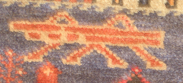 For sale: Afghan War Rug or Conflict Carpet