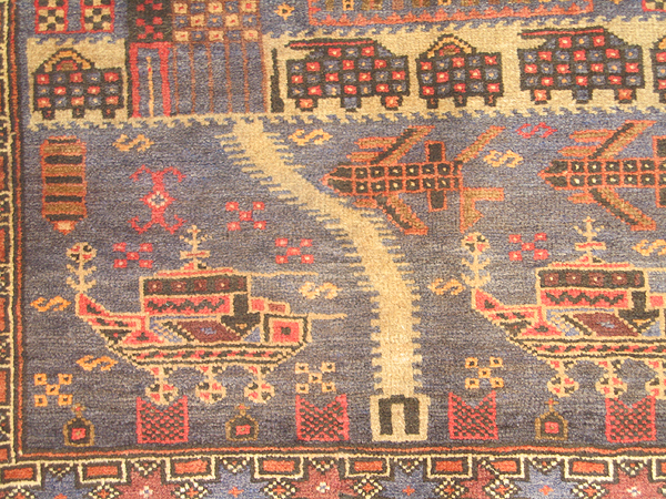 For sale: Afghan War Rug or Conflict Carpet