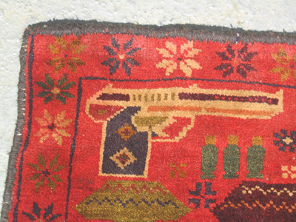 For sale: Afghan War Rug or Conflict Carpet