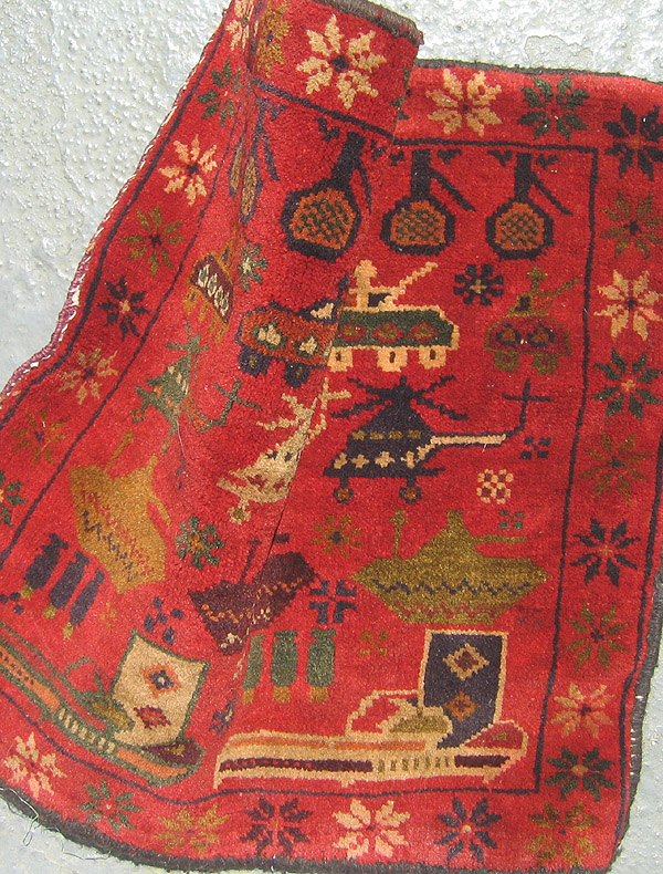 For sale: Afghan War Rug or Conflict Carpet