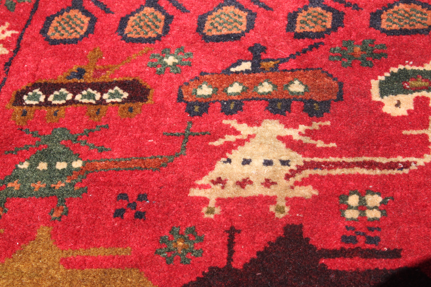 For sale: Afghan War Rug or Conflict Carpet