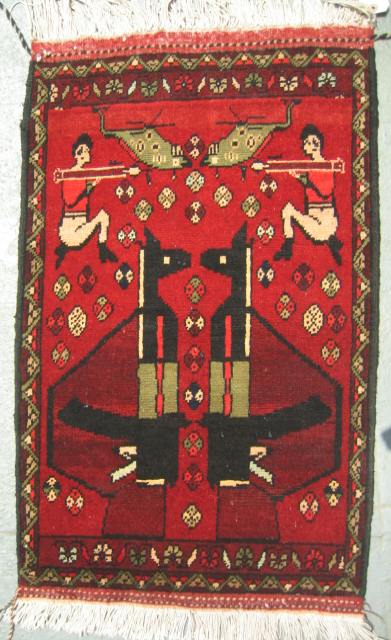 For sale: Afghan War Rug or Conflict Carpet