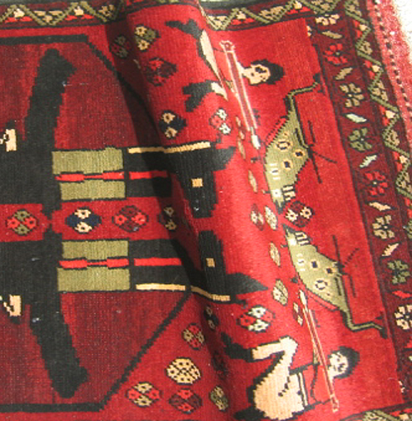 For sale: Afghan War Rug or Conflict Carpet