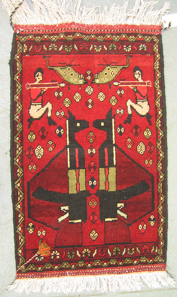 For sale: Afghan War Rug or Conflict Carpet