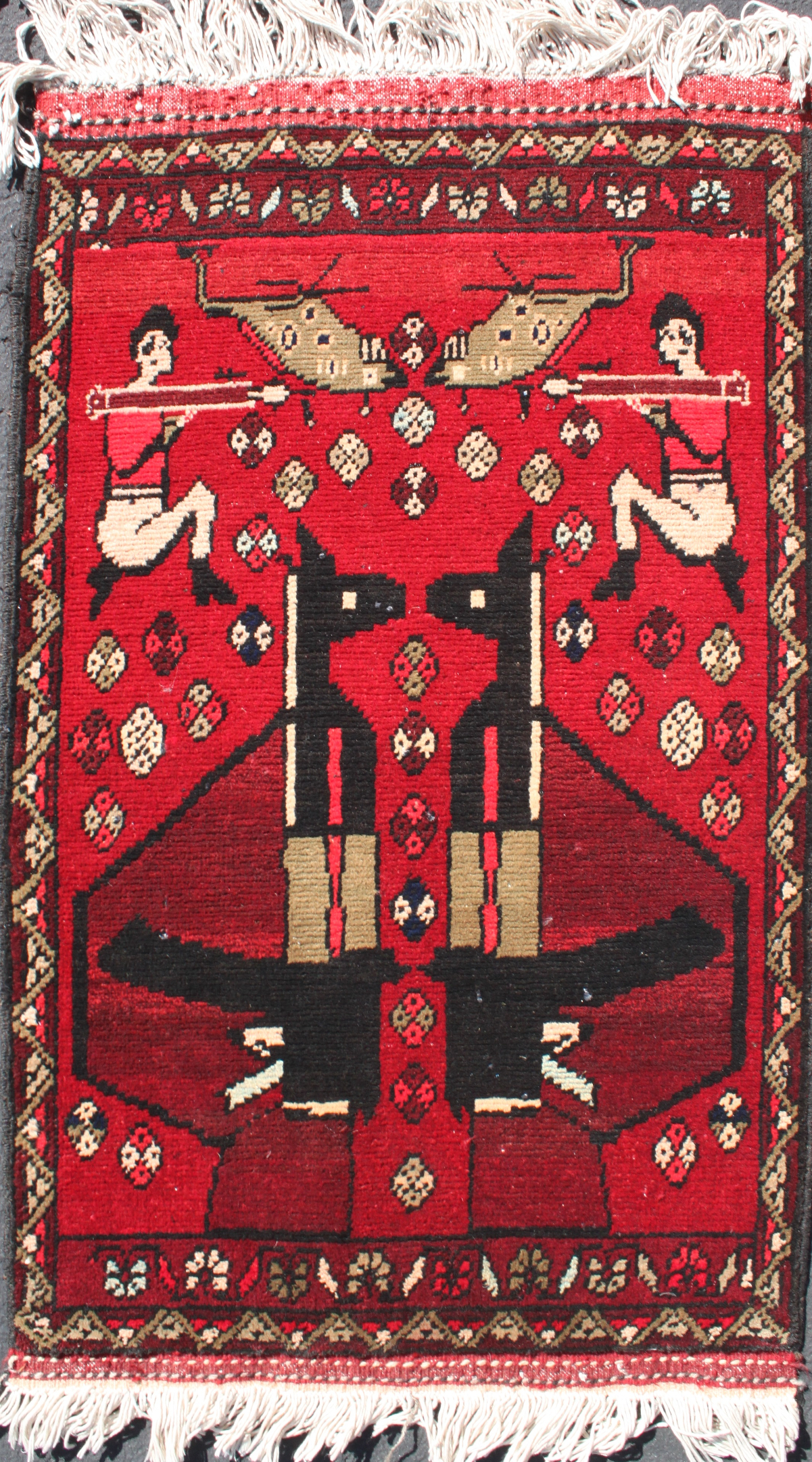 For sale: Afghan War Rug or Conflict Carpet