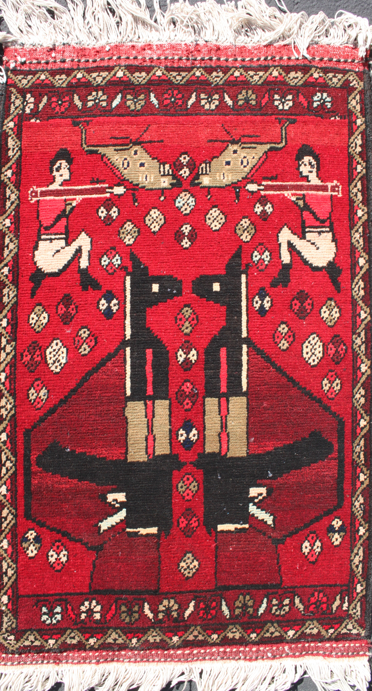 For sale: Afghan War Rug or Conflict Carpet