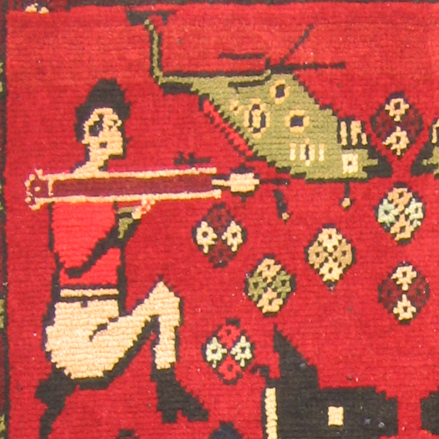 For sale: Afghan War Rug or Conflict Carpet