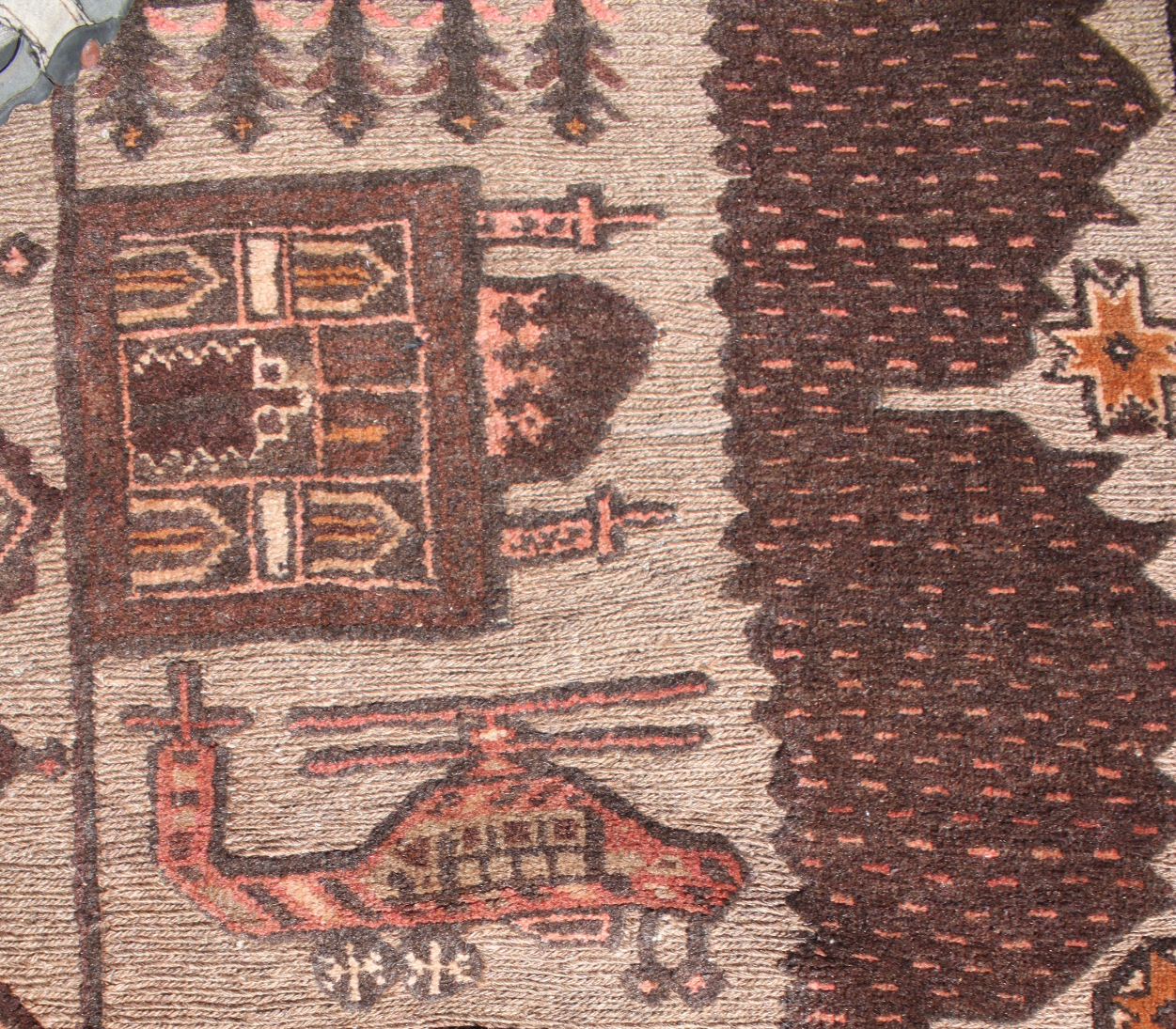 For sale: Afghan War Rug or Conflict Carpet