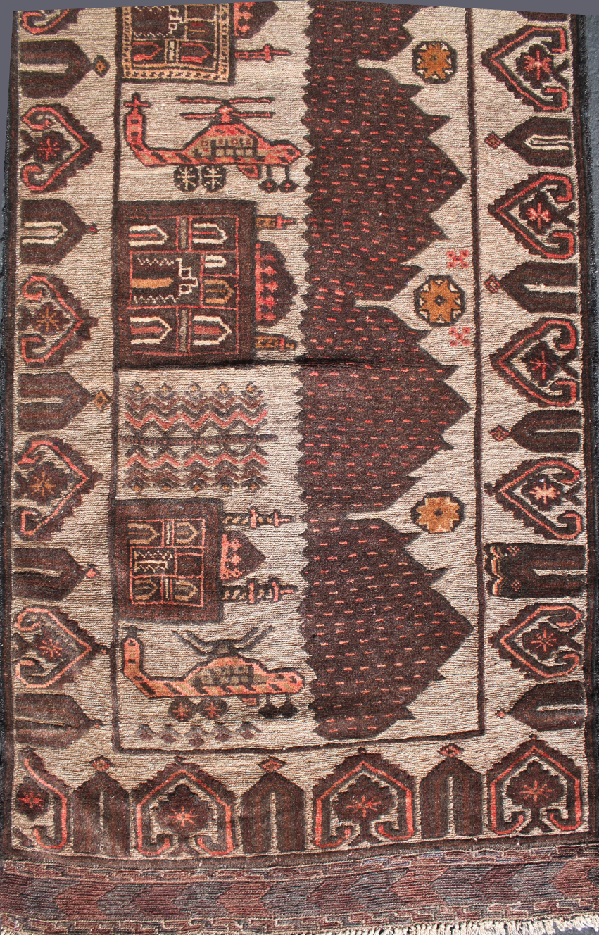 For sale: Afghan War Rug or Conflict Carpet