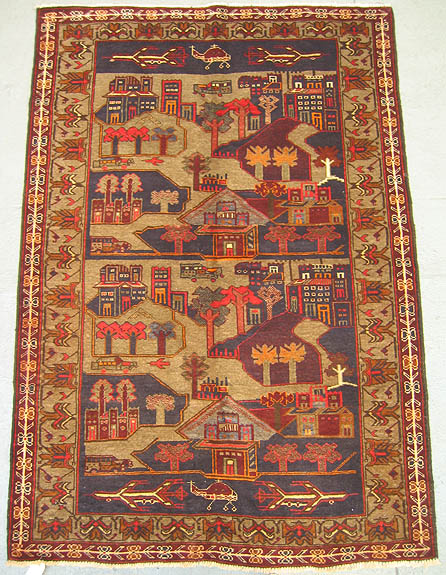 For sale: Afghan War Rug or Conflict Carpet