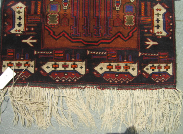 For sale: Afghan War Rug or Conflict Carpet