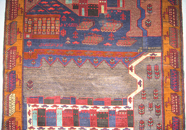 For sale: Afghan War Rug or Conflict Carpet