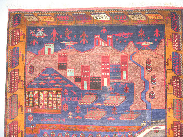 For sale: Afghan War Rug or Conflict Carpet