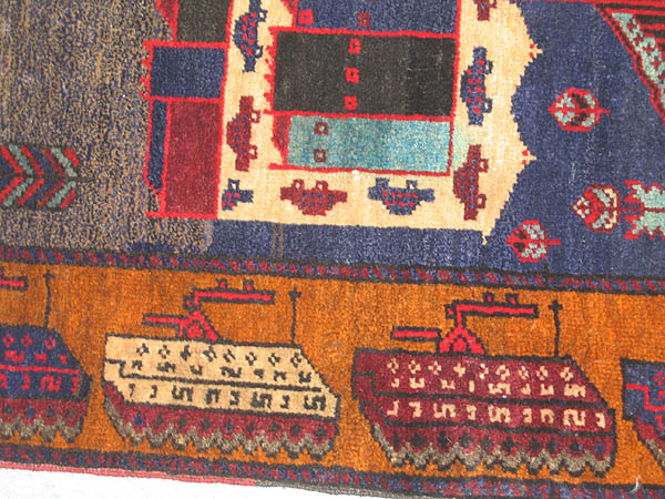 For sale: Afghan War Rug or Conflict Carpet