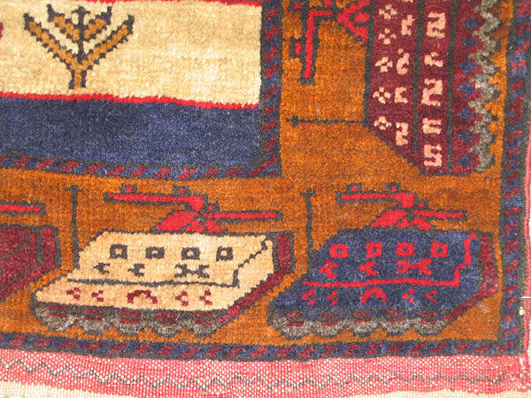 For sale: Afghan War Rug or Conflict Carpet