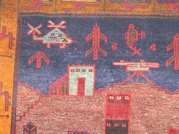 For sale: Afghan War Rug or Conflict Carpet