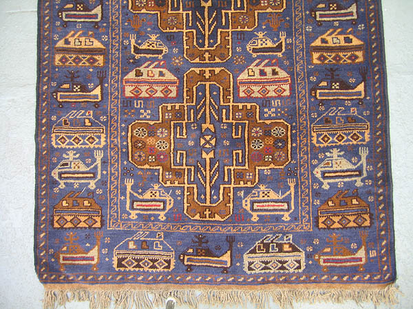 For sale: Afghan War Rug or Conflict Carpet