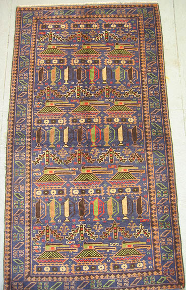 For sale: Afghan War Rug or Conflict Carpet