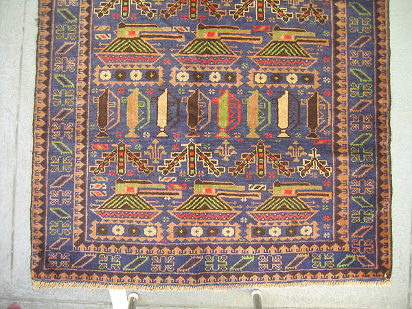 For sale: Afghan War Rug or Conflict Carpet