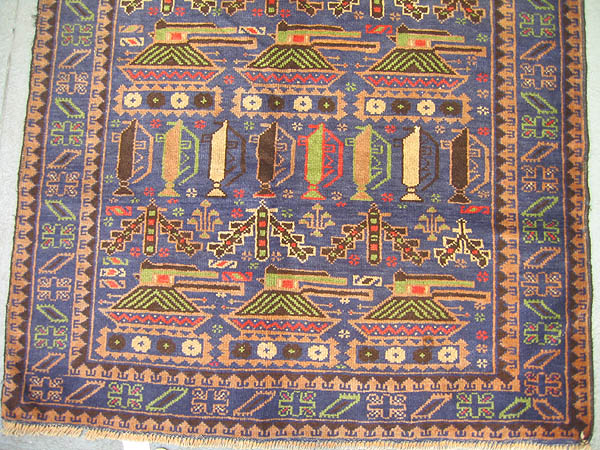 For sale: Afghan War Rug or Conflict Carpet