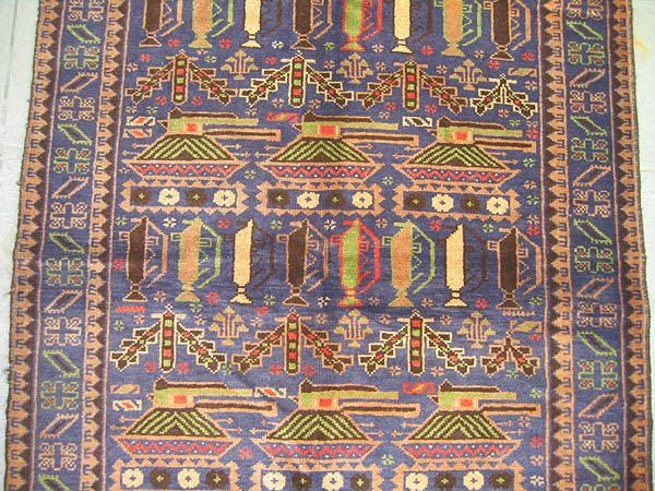 For sale: Afghan War Rug or Conflict Carpet